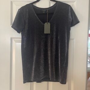 All Saints Evelyn Shimmer Tee